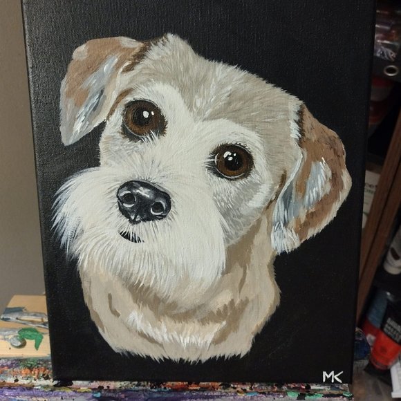 Pet Portraits! One of a kind Acrylic Painting of your pet! Great Gift Idea! - Picture 10 of 13